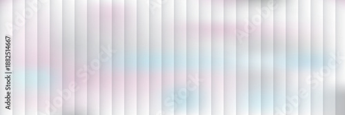 Soft glass ripple gradient in icy pale blue and lavender hues. Delicate reeded texture with frosted distortion effect and minimal vertical blur. Glass texture, vector illustration