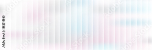 Soft glass ripple gradient in icy pale blue and lavender hues. Delicate reeded texture with frosted distortion effect and minimal vertical blur. Glass texture, vector illustration