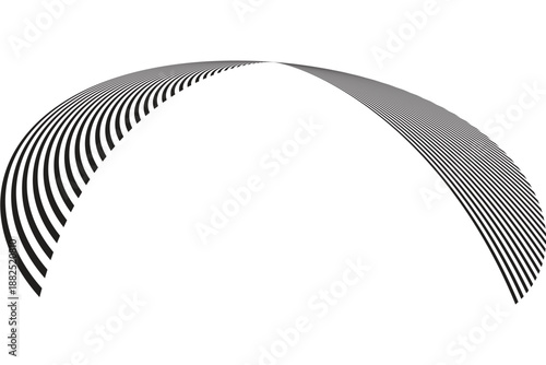 simple modern abstract creative black colour wave line pattern.