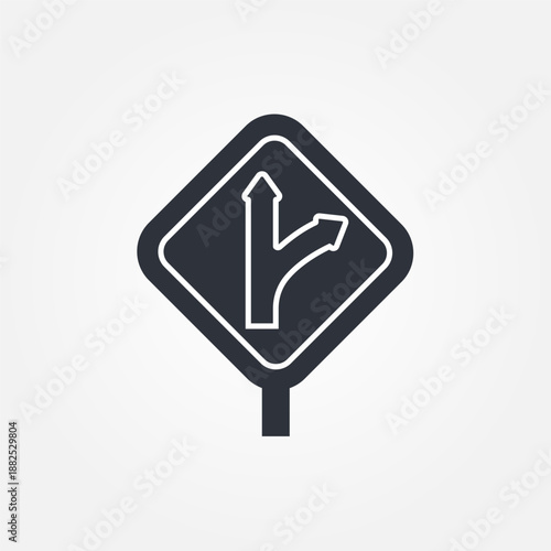 Traffic signs. International road signs isolated on a white background. Priority, warning, prohibition, mandatory, informational, service, and additional signs. Vector illustration. Main signs.