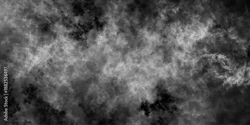 White cumulus clouds smoky illustration. abstract realistic fog or mist isolated cloud, sky with puffy. Abstract Black grey Sky with white cloud, marble texture background. Old grunge textures model.