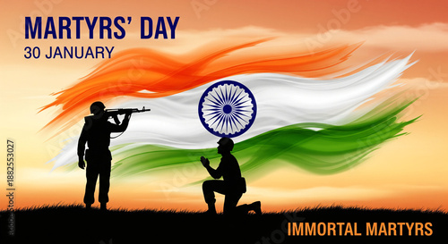 Wallpaper Mural Martyrs' Day. Social Media Poster, Banner, Post Torontodigital.ca