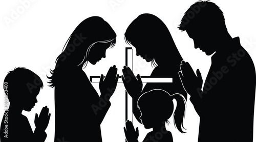 Easter sunday family prayer and reflection together