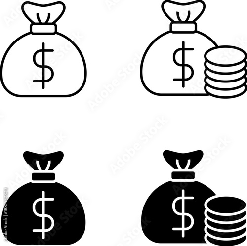 Money Bag icons