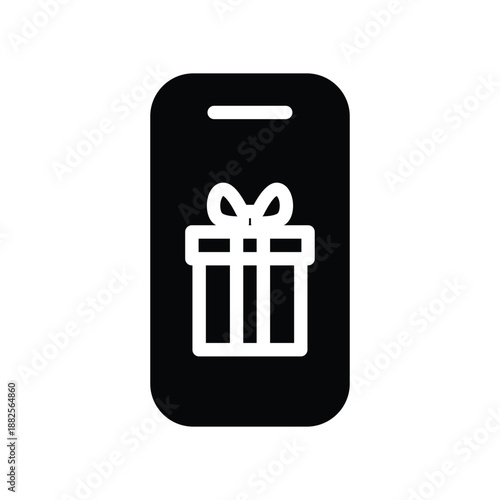 reward app solid icon vector design good for web or mobile app