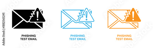 Phishing test email icons