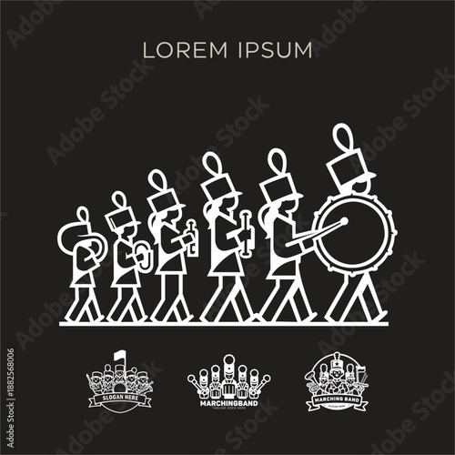 marching band set icon