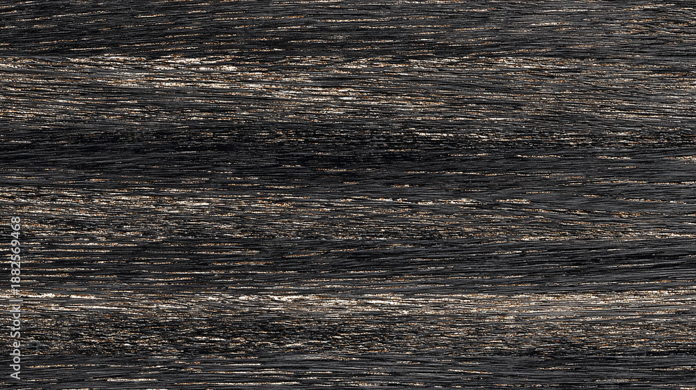 Fototapeta premium A close-up view of textured dark wood grain with visible patterns