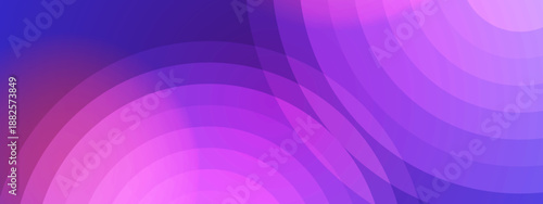 Deep violet base with multiple overlapping circular shapes creating a hypnotic layered effect