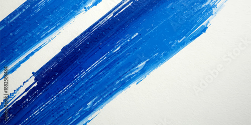 Abstract blue paint brush strokes create a cool texture resembling the relaxing water of a summer swimming pool or sea during a vacation holiday at a luxury travel resort