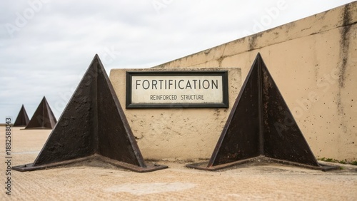A weathered sign indicating 