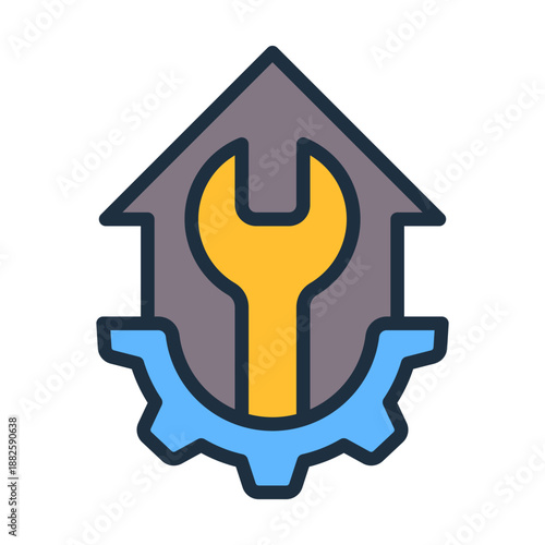 Workshop Icon - Lineal Color