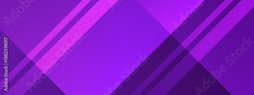 Abstract composition featuring dark purple shades with intersecting diagonal lines and geometric transparency effects