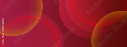 Luxury deep red background featuring layered circles with a soft outer glow and dark atmosphere
