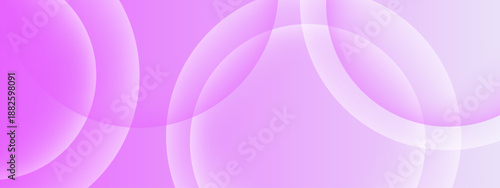 Vibrant purple abstract background with overlapping translucent circles and luminous white highlights creating a layered effect