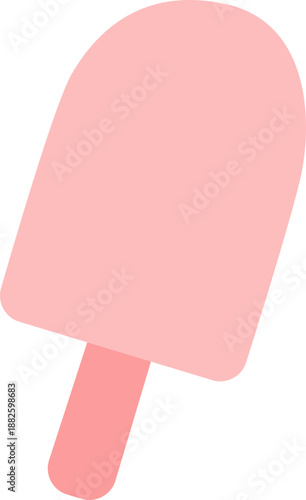 Pink Popsicle Illustration