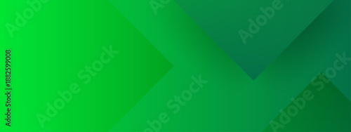 Dynamic green background using diagonal lines and sharp geometric layers for a futuristic look