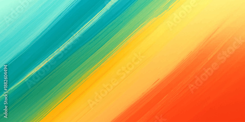 A vibrant abstract background features a seamless pattern of colorful rainbow stripes and bright light effects creating a textured spectrum of art for a modern wallpaper design