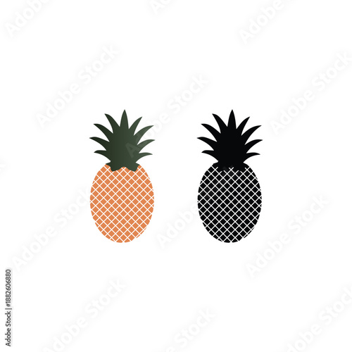Pineapple Icon, Free Pineapple Victor, Free Pineapple Vector