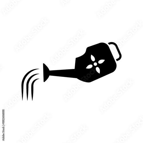 Watering can icon design template