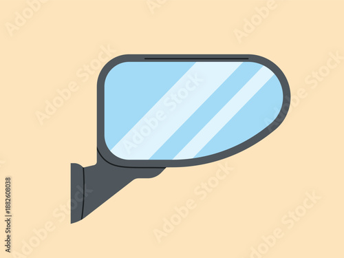 Car rearview mirror, modern design side car mirror