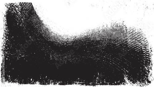 Black and white abstract textured background with distressed grunge effect and subtle wavy lines creating a dynamic visual for projects