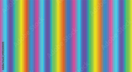 A colorful abstract background with vertical rainbow stripes and smooth color transitions