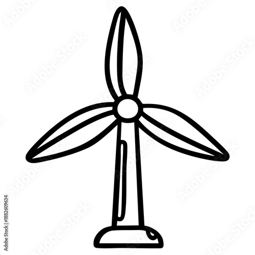 hydrogen fuel doodle art future technology and clean sustainability concept. hand drawn black and white outline