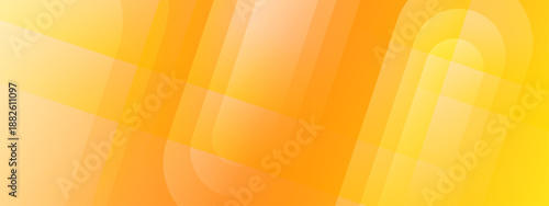 Radiant layers of orange and yellow shapes mimicking sunlight and energy through geometric patterns