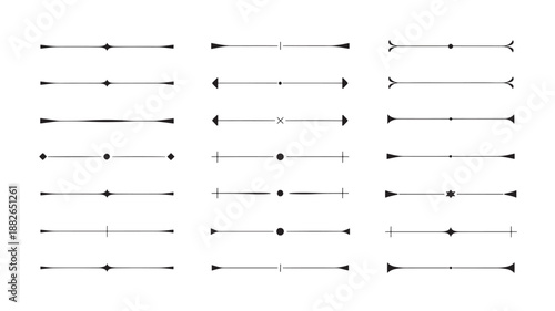Set of Hand-Drawn Arrows in Minimalist Style with Black Ink on White Background for Graphic Design
