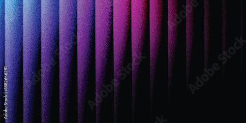 Grainy background glowing blurred color flow banner poster cover design, noise texture. Refracted Glass Gradient Effect. Ribbed glass morphism texture.