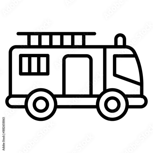 Fire Truck Icon