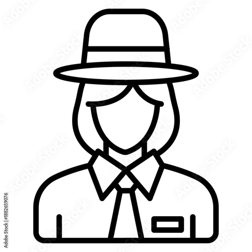 Park Ranger Female Icon