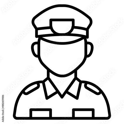 Policeman Icon