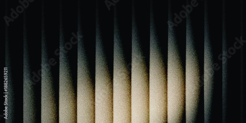 Grainy background glowing blurred color flow banner poster cover design, noise texture. Refracted Glass Gradient Effect. Ribbed glass morphism texture.