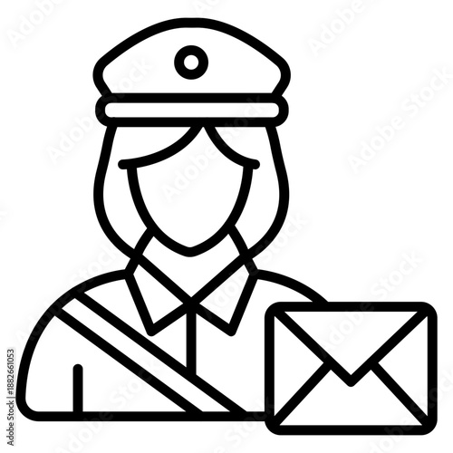 Postwoman Icon