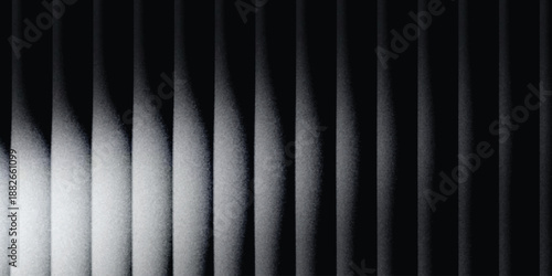 Grainy background glowing blurred color flow banner poster cover design, noise texture. Refracted Glass Gradient Effect. Ribbed glass morphism texture.