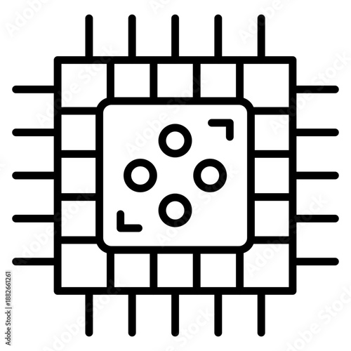 Integrated Circuit Icon