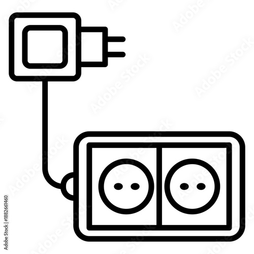 Extension Cord Icon