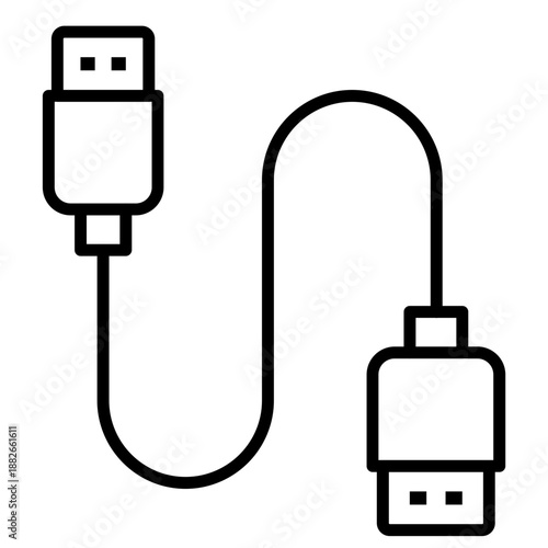 Usb Cable Icon