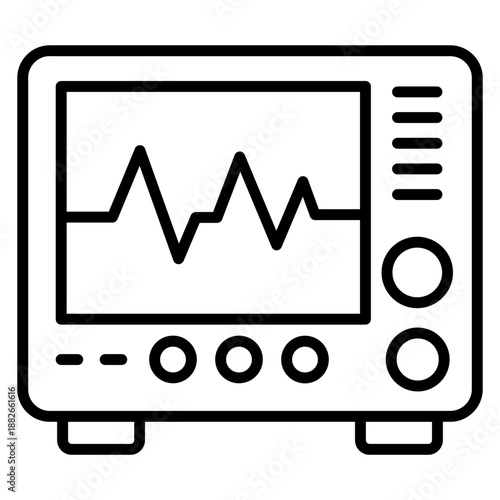 Oscilloscope Icon
