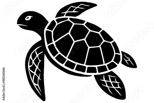 turtle vector illustration,
Series of Sea Turtle Vectors – Monochrome Illustrations for Printing and Design