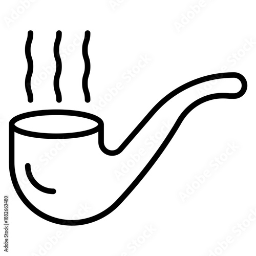 Pipe Tobacco Icon