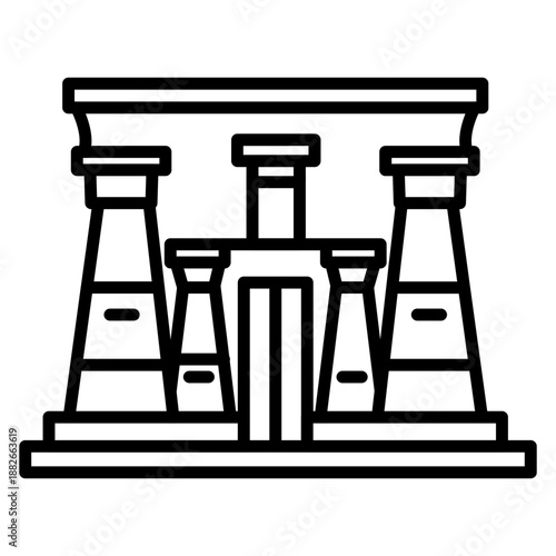 Dendera Temple of Hathor Icon