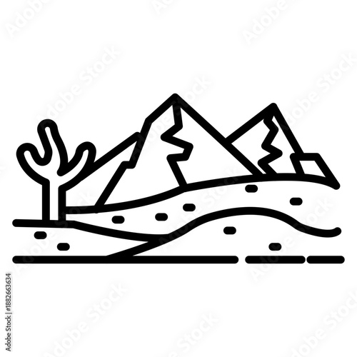 Egyptian Desert Icon