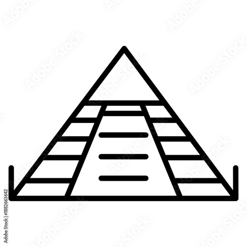 Egyptian Pyramid Icon