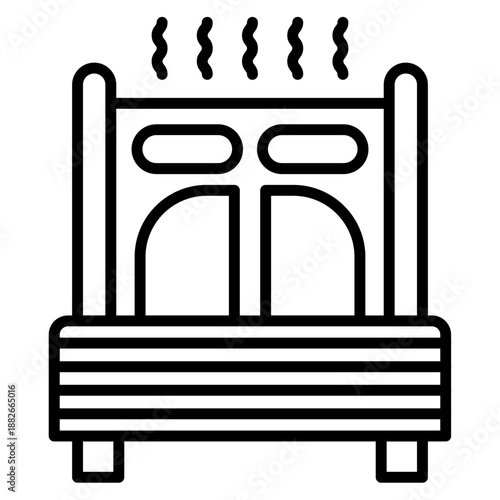 Cooling Bed Icon