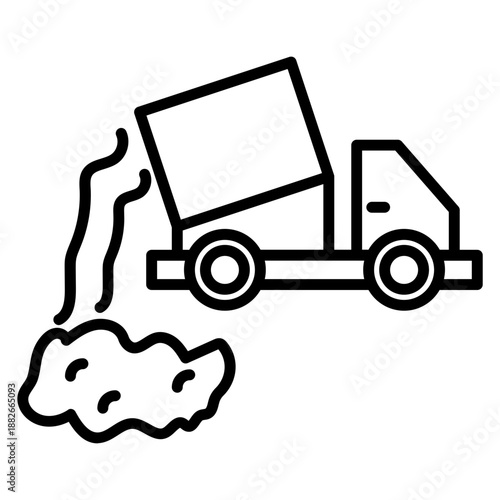 Dumping Icon