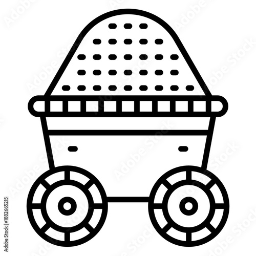 Mine Cart Icon