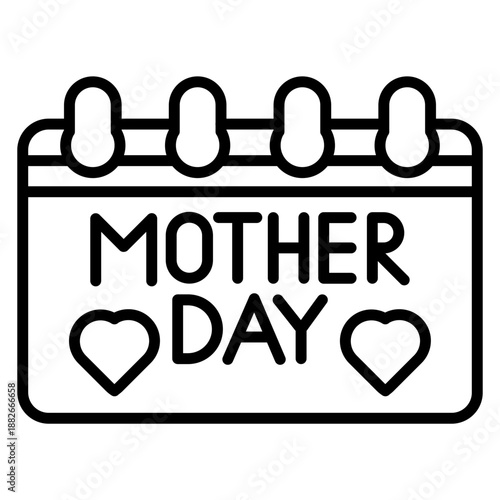 Mother Day Icon